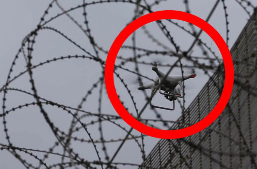дроны в тюрьмах